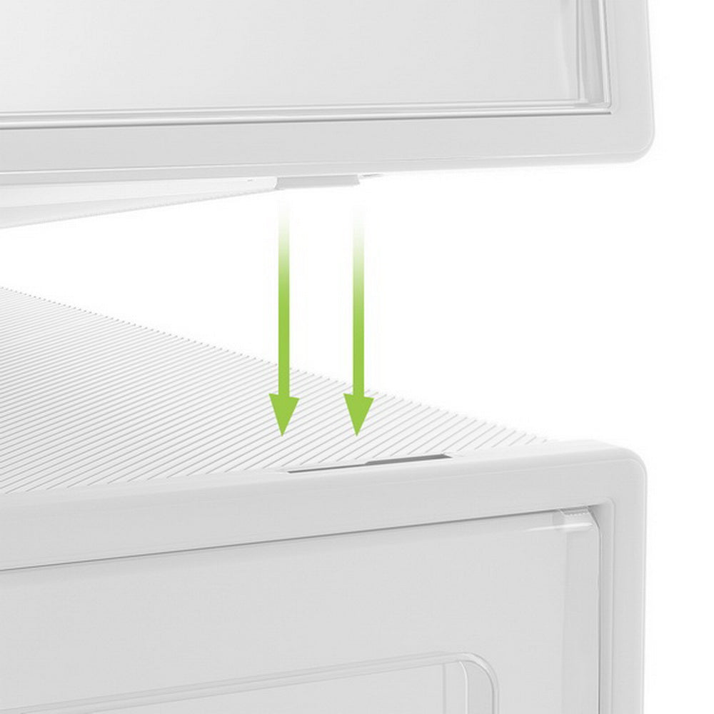 Artiss Stackable Shoe Box Rack, Set of 12, White
