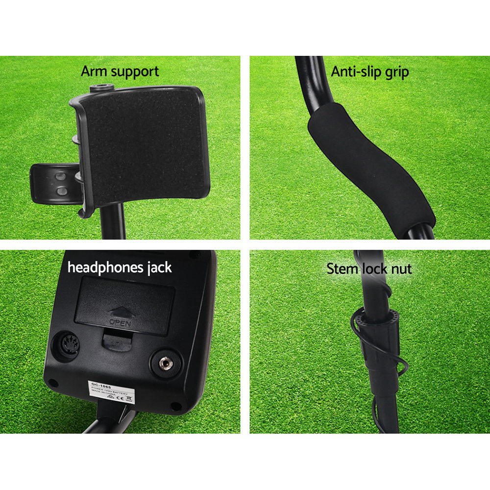 Weisshorn Metal Detector 160MM Deep Sensitive Water Resistant Treasure Hunter