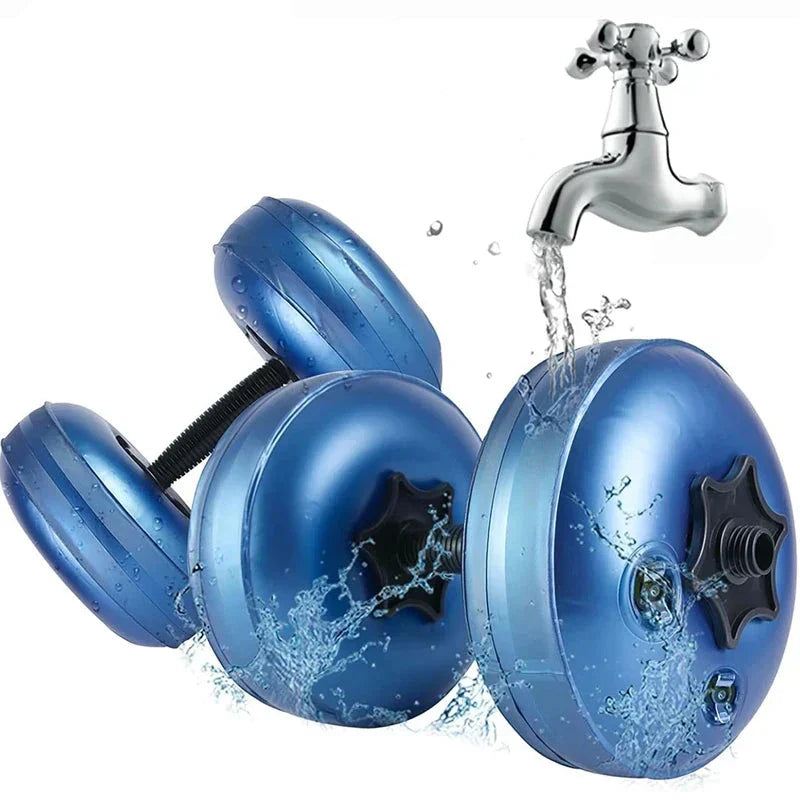 Adjustable Water-Filled Dumbbell Set