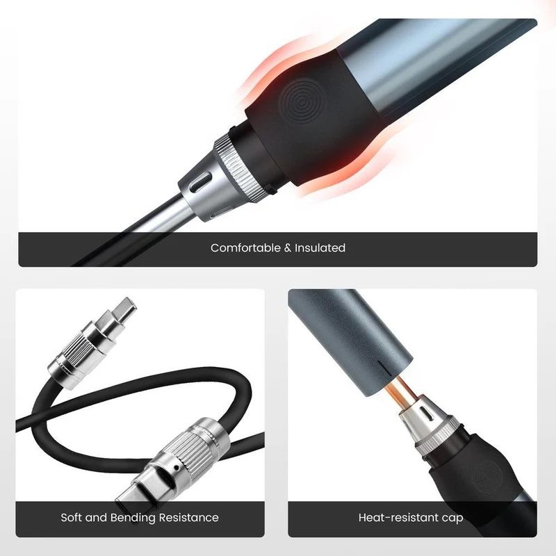 KAIWEETS KETS02 Smart Digital Soldering Iron Kit 65W