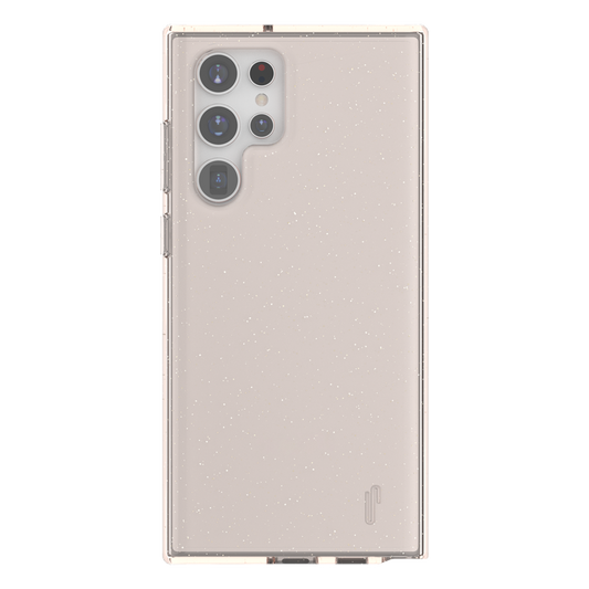 UR Vogue Glitter Infused Armor Case, s22 Ultra [1.2M Drop Protection]-Rose Gold