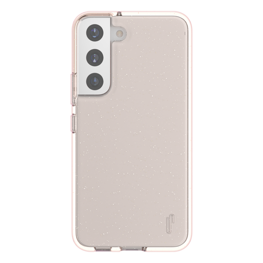 UR Vogue Glitter Infused Armor Case, s22 Plus [1.2M Drop Protection]-Rose Gold