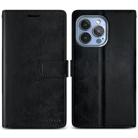 Roar Blue Moon [Choice Diary] Wallet Case, iPh-14 Plus-Black