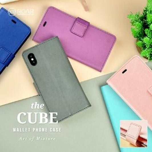 Roar Rich Diary [The Cube] Wallet Case, s23 Ultra-Pink