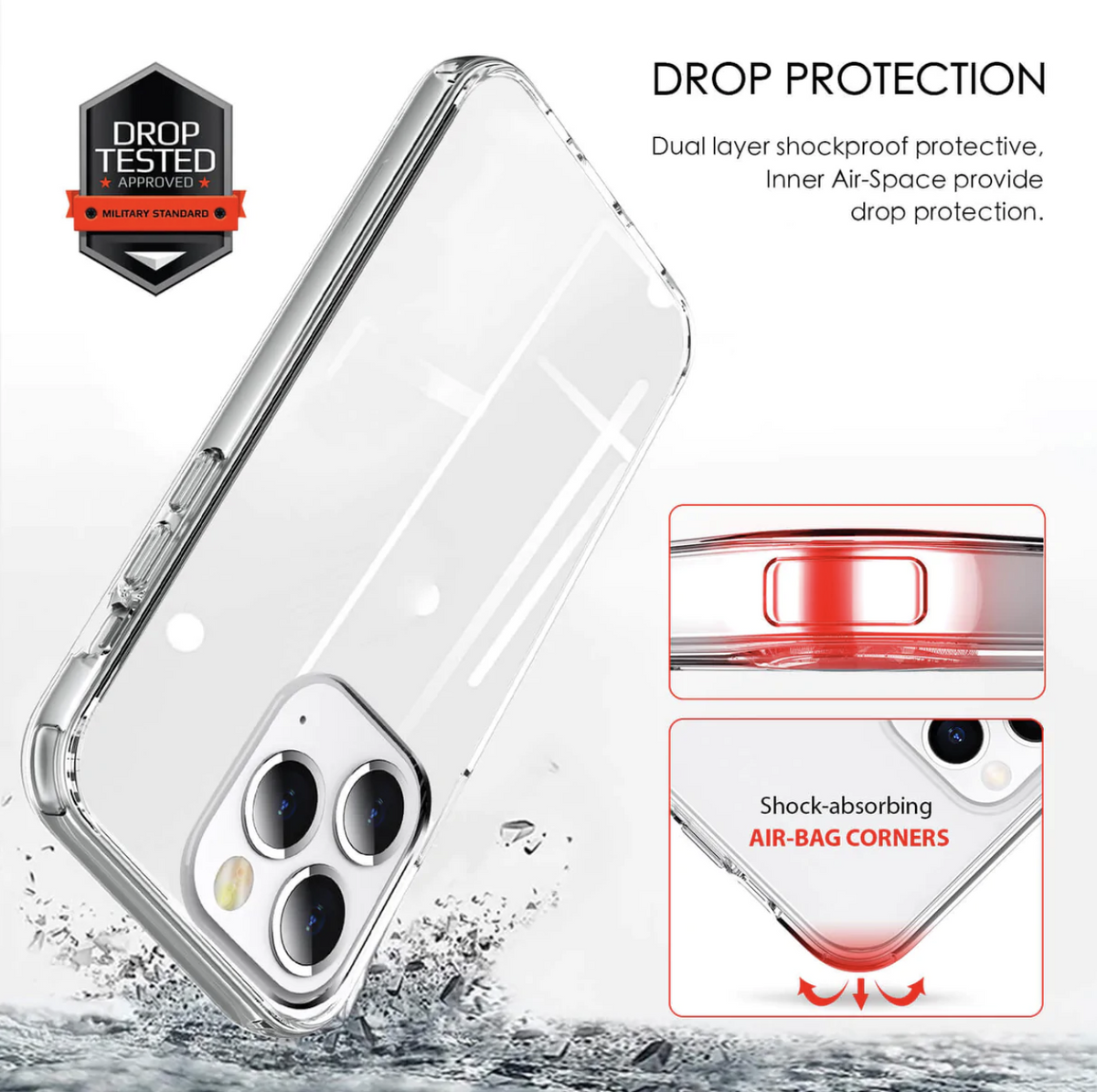 iShield Crystal Palace Clear Case, iPh-6 Plus / 7 Plus / 8 Plus
