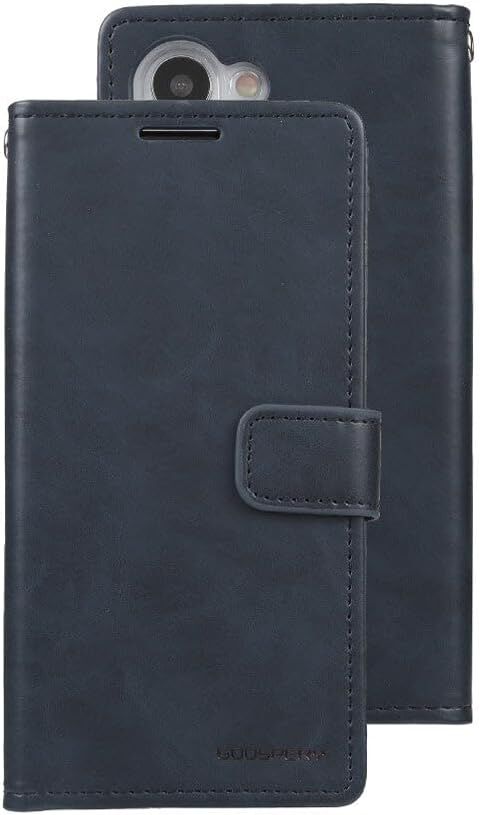 Goospery Blue Moon Wallet Case, s23 Plus-Black