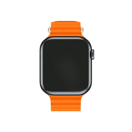 Hoco Compatible with Apple Watch Ocean Band [WA12] for All Series, 38 / 40 / 41 / 42 mm-Orange
