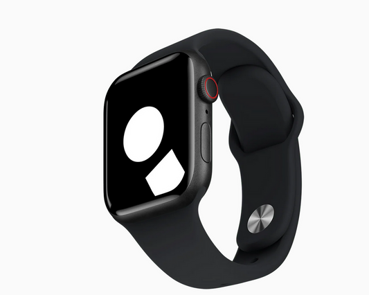 Hoco Compatible with Apple Watch Sport Band [WA01] for All Series, 42 / 44 / 45 / 46 / 49 mm-Black