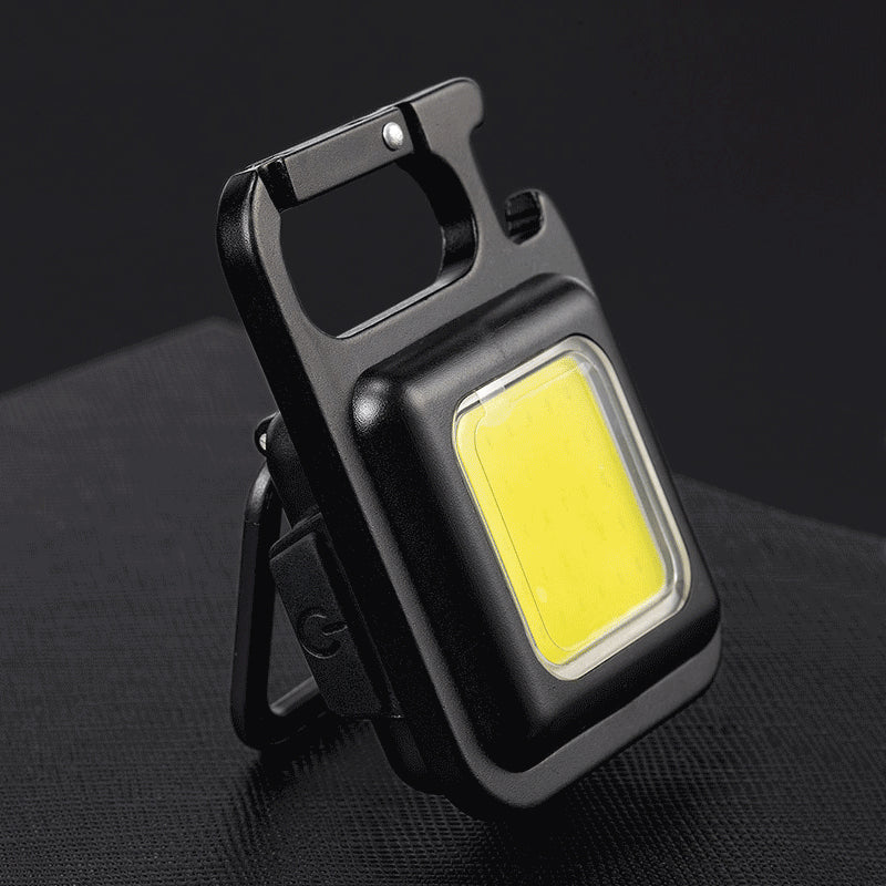 Mini Waterproof Pocket Torch LED Keychain Flashlight USB Charging