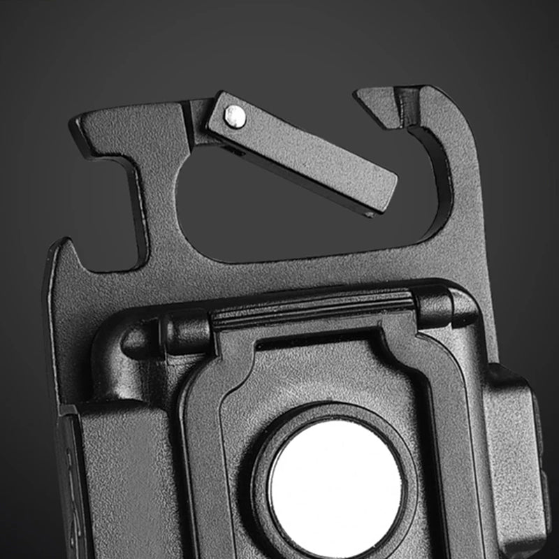 Mini Waterproof Pocket Torch LED Keychain Flashlight USB Charging