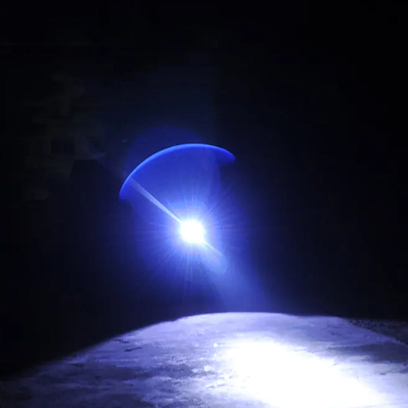 Mini LED Flashlight Keychain COB Work Light- USB Rechargeable