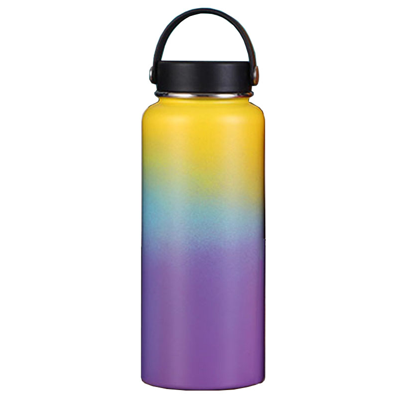 32/40oz Stainless Steel Vacuum Insulated Gradient Thermos Water Bottle