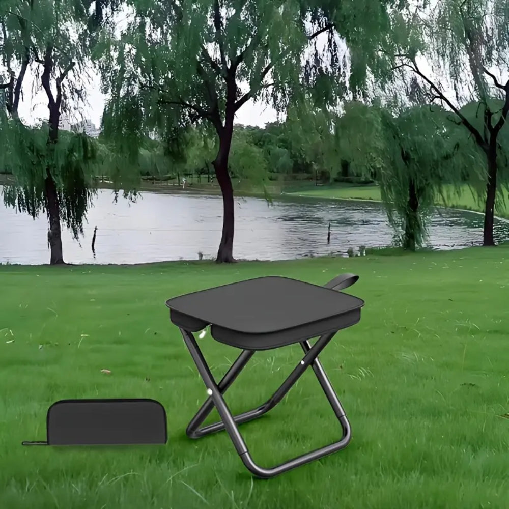 Portable Folding Camping Stool with Carry Bag