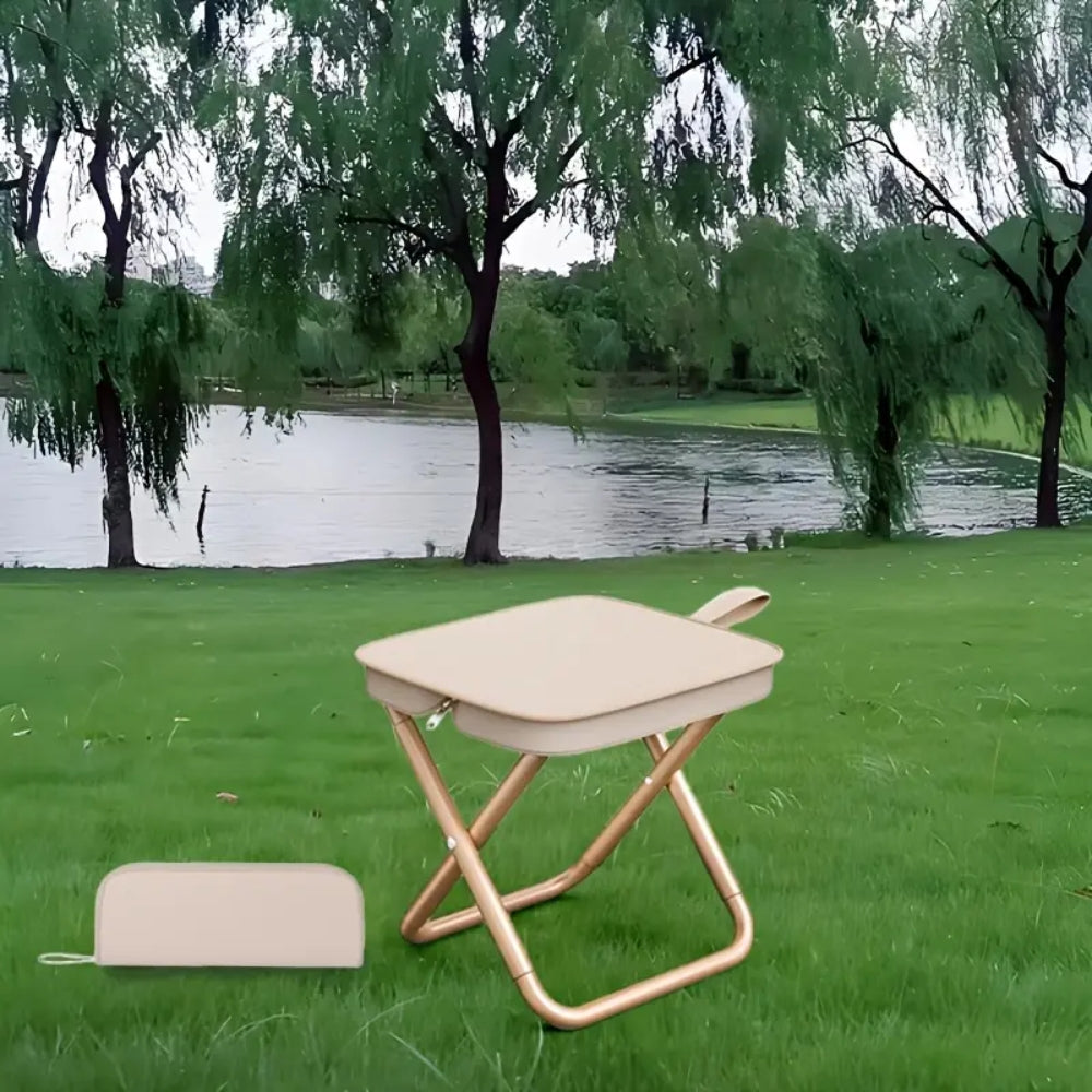 Portable Folding Camping Stool with Carry Bag