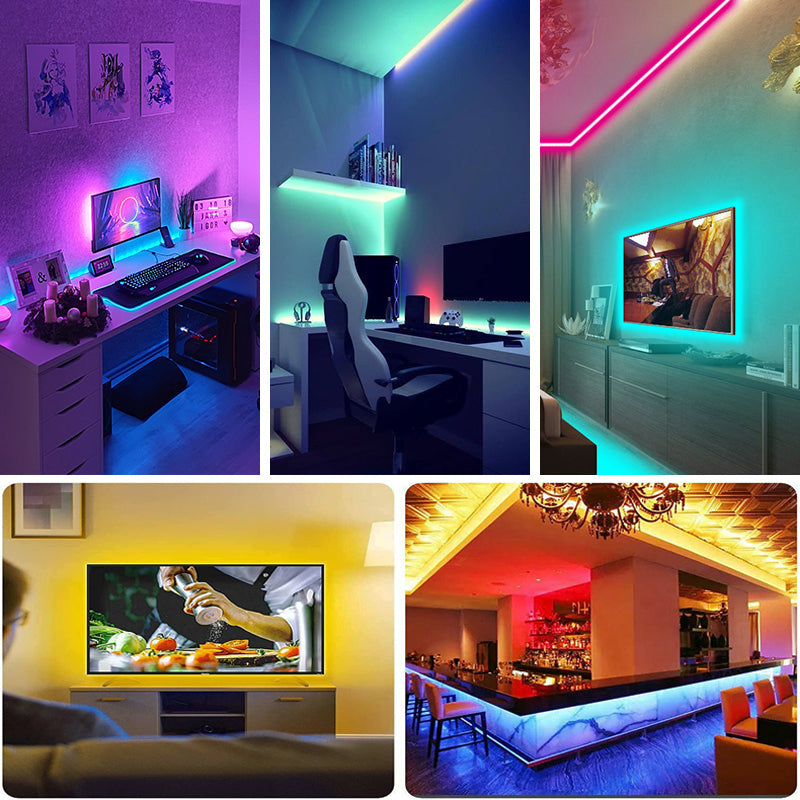 RGB Tape LED Wall Decor TV Backlight