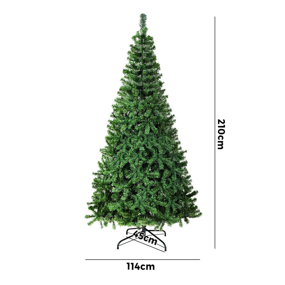7FT Green Christmas Tree with 1000 Tips