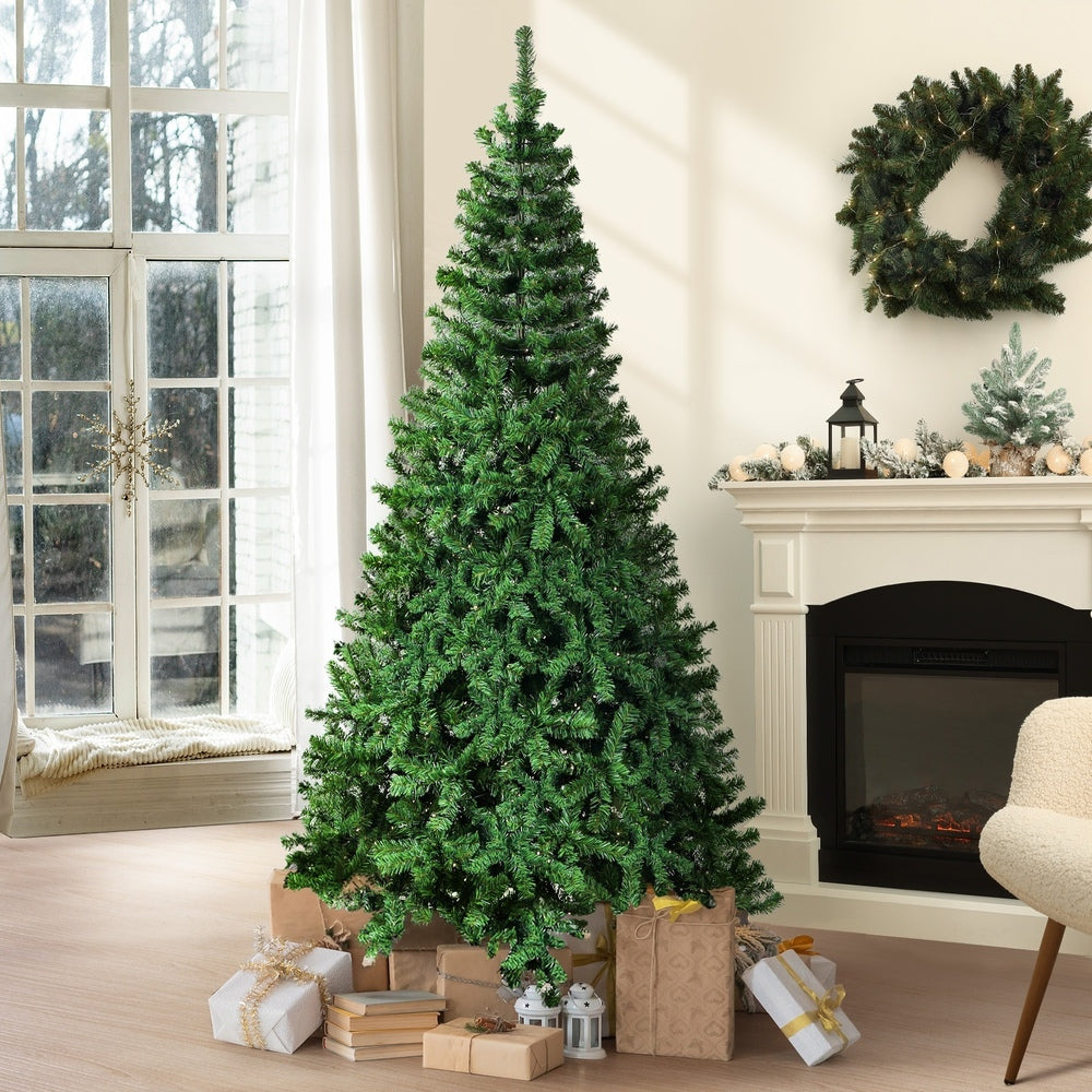 8FT Green Christmas Tree with 1400 Tips