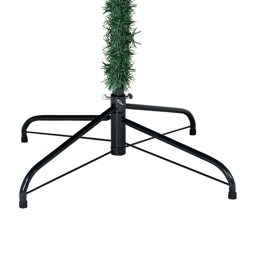 6FT Snowy Green Christmas Tree with 800 Tips