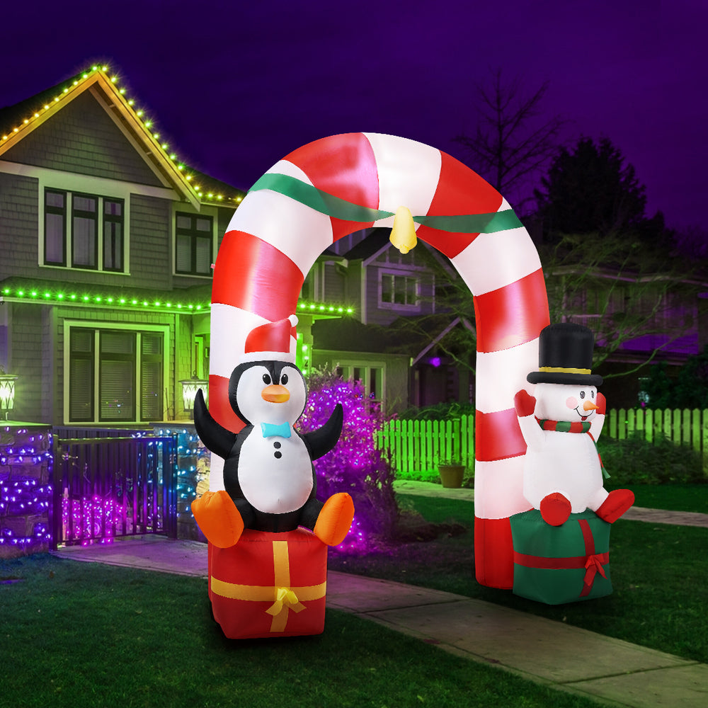 Christmas Inflatable Archway 260cm with LED Light