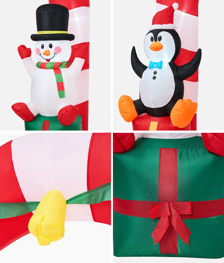 Christmas Inflatable Archway 260cm with LED Light