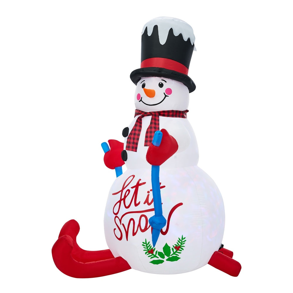 Christmas Inflatable Snowman with LED Light