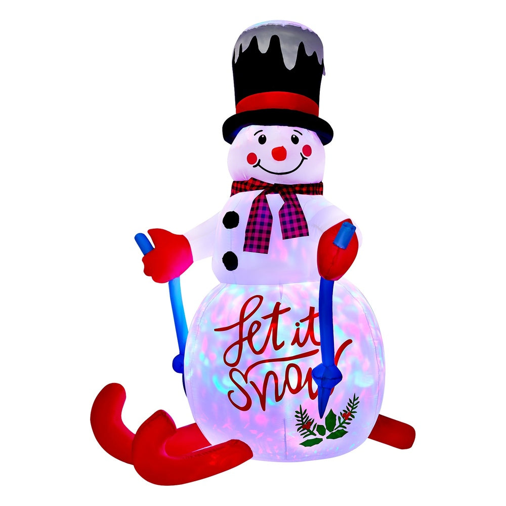 Christmas Inflatable Snowman with LED Light