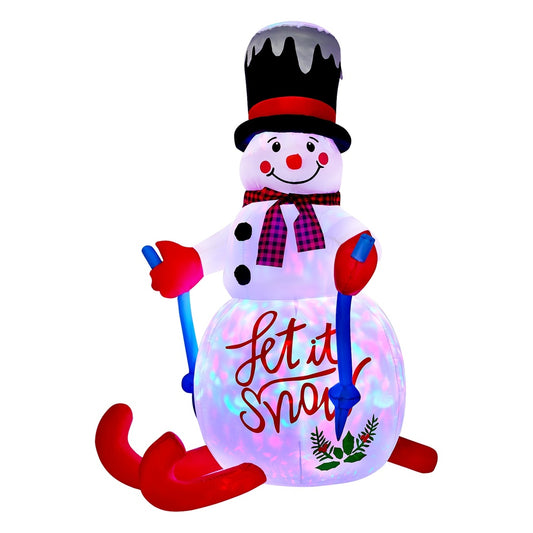 Christmas Inflatable Snowman with LED Light