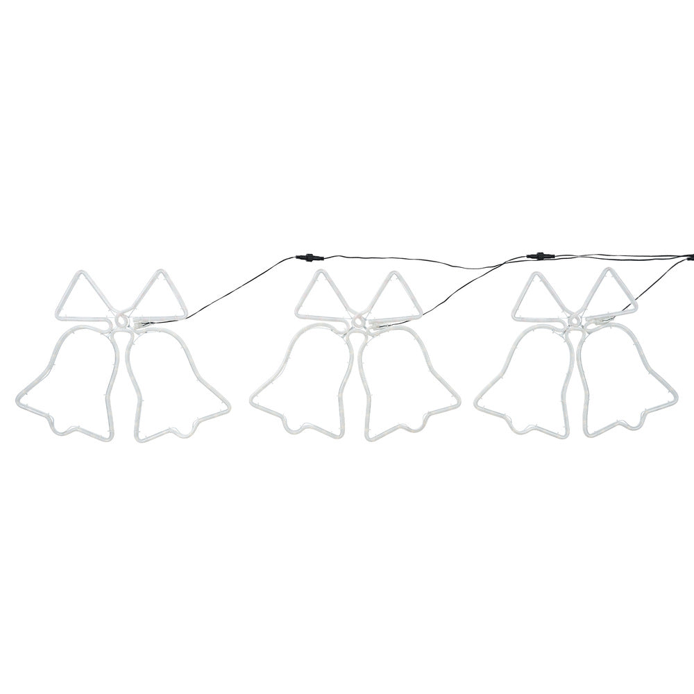 Christmas LED Motif Lights 3PCS Jingle Bell Set