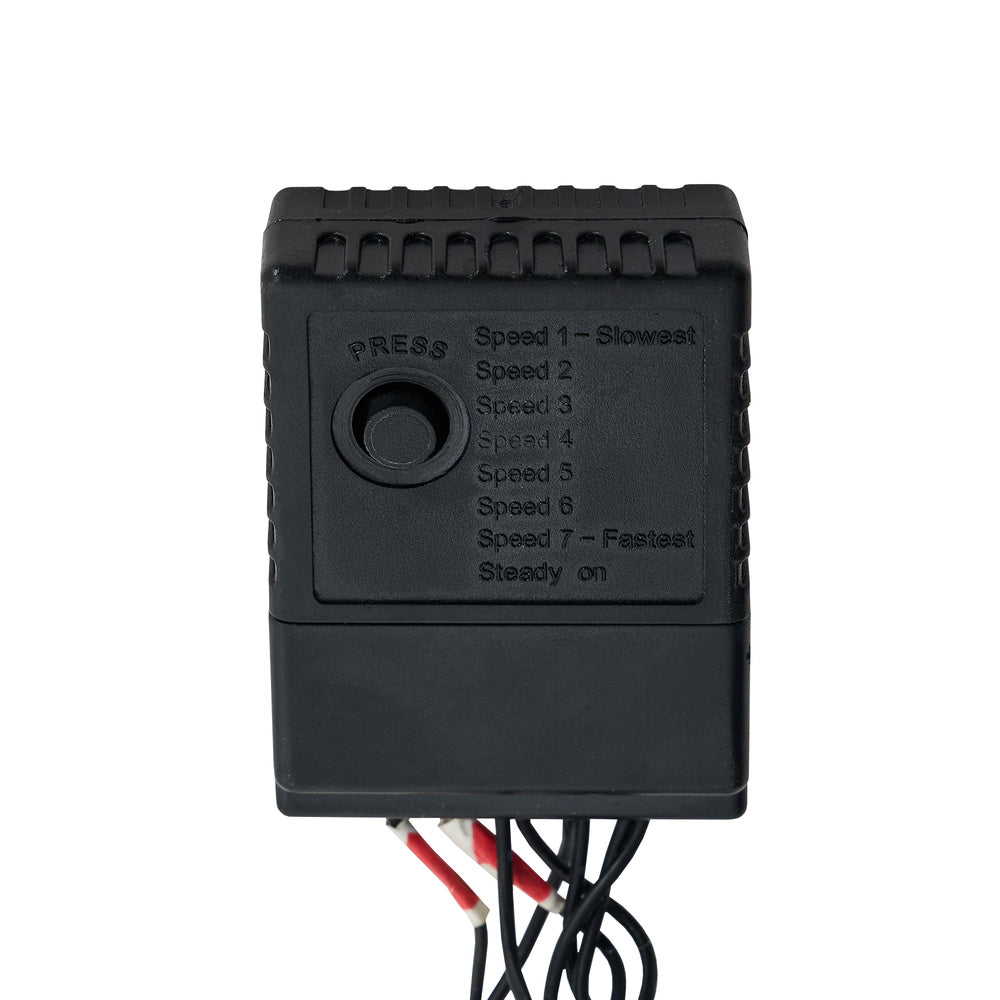 Christmas LED Motif Rope Lights Santa Riding Reindeer