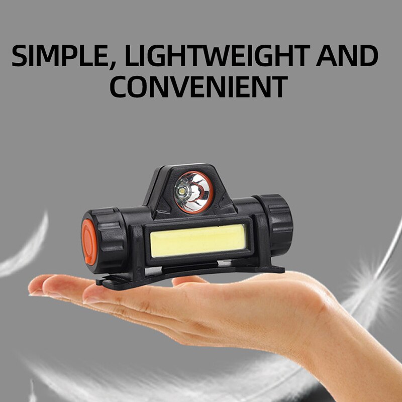 Rechargeable COB LED Strong Magnetic Powerful Headlight Super Bright Head Torch