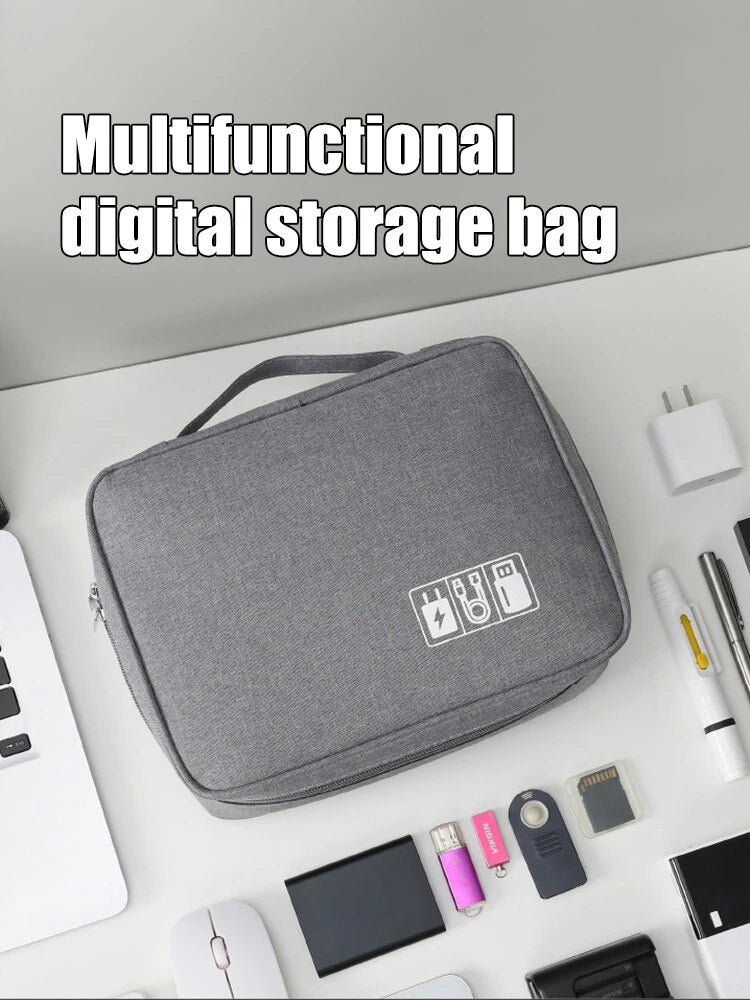 Multifunctional Digital Bag Electronic Accessory Storage Bag