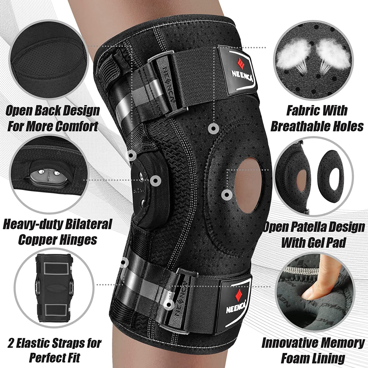 Hinged Knee Brace for Knee Pain