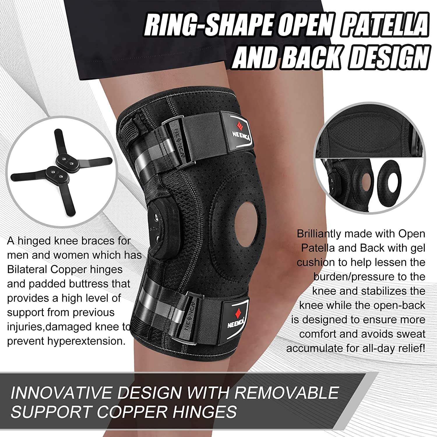 Hinged Knee Brace for Knee Pain