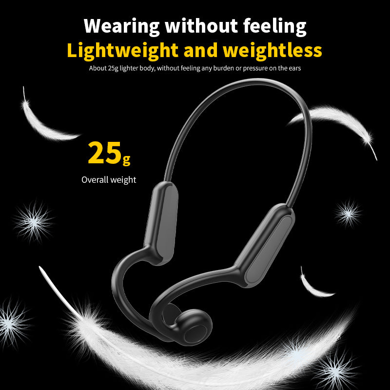 Sports Wireless Ear Hook Waterproof Bone Conduction Earphones