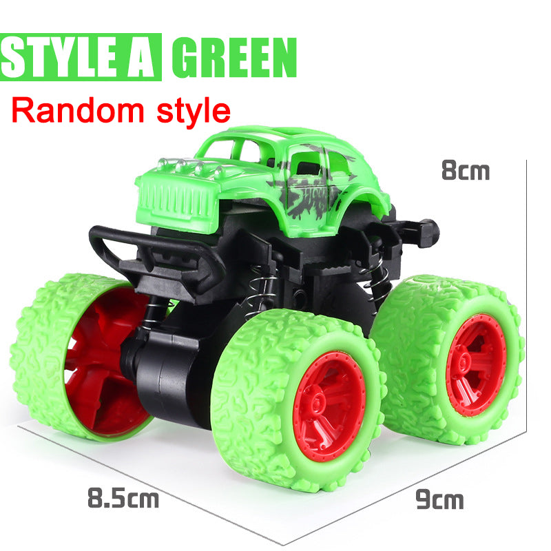 Inertial Rotation Power Pull Back Toy Car