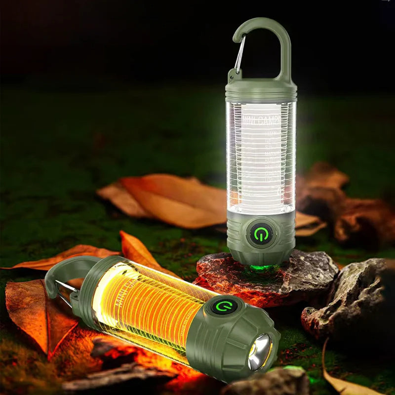 Multi Functional LED Camping Light Rechargeable Waterproof Travel Light