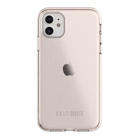 UR Vogue Glitter Infused Armor Case, iPh-11 [1.2M Drop Protection]-Pink