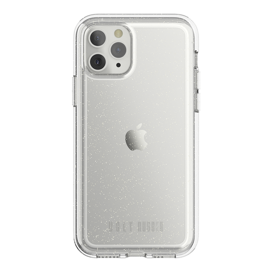 UR Vogue Glitter Infused Armor Case, iPh-11 Pro [1.2M Drop Protection]-Clear