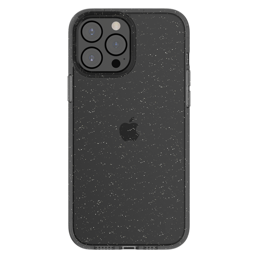 UR Vogue Glitter Infused Armor Case, iPh-13 Pro [1.2M Drop Protection]-Black