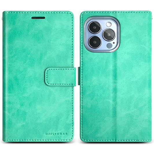 Roar Blue Moon [Choice Diary] Wallet Case, iPh-13 Mini-Mint