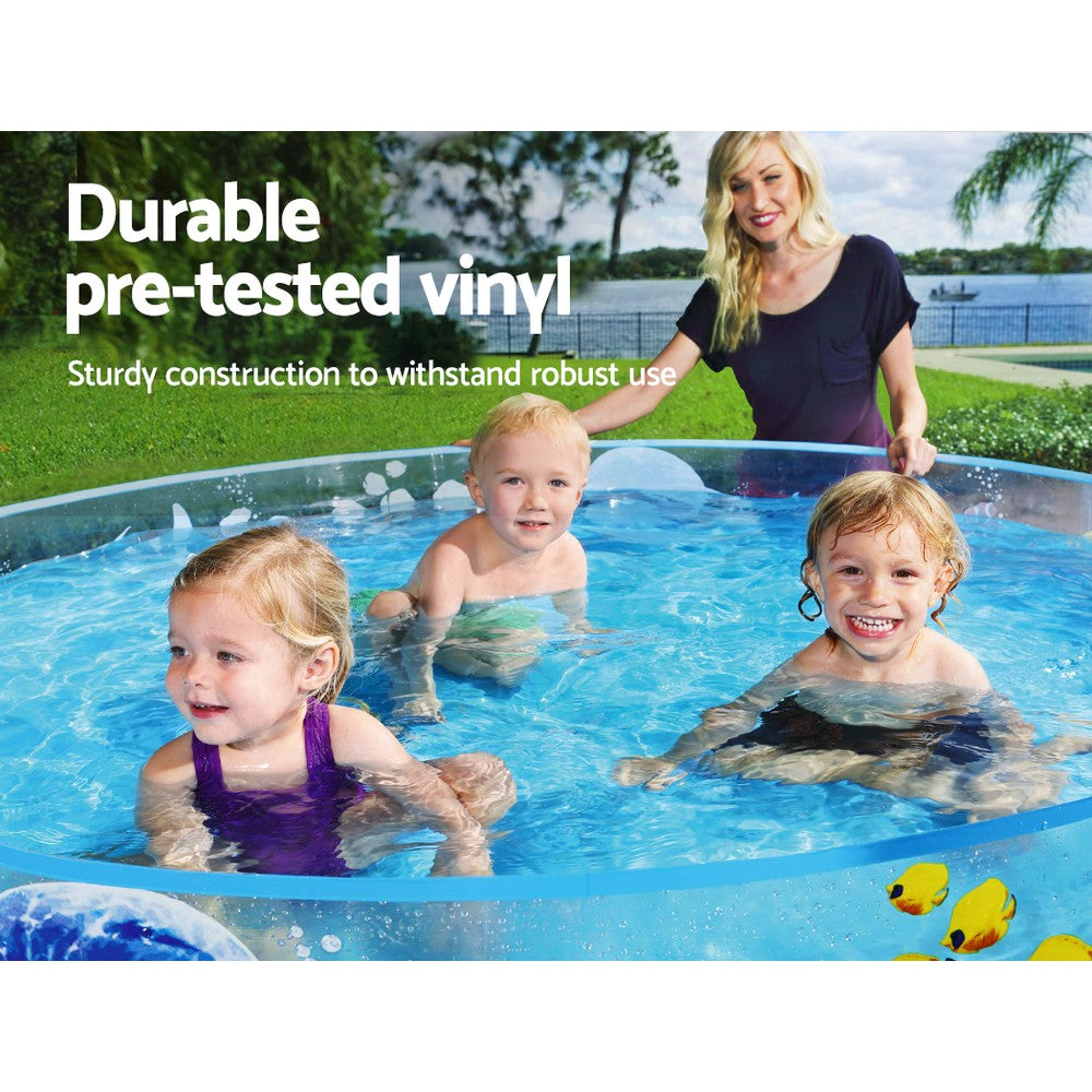 Bestway Kids Rigid Pool 183 x 38cm, Undersea Print