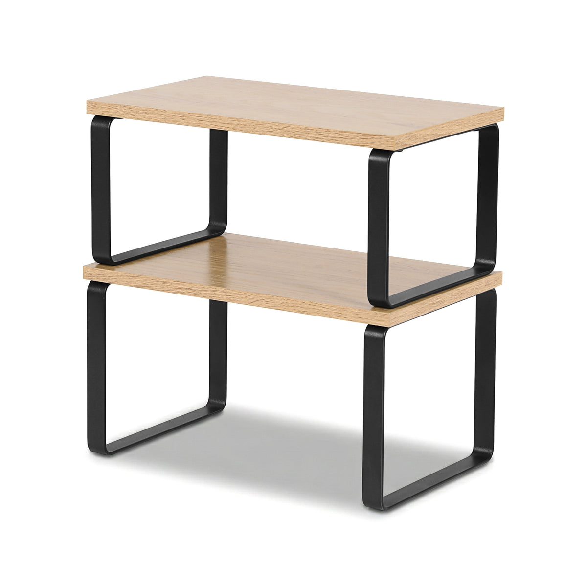 Cefito Kitchen Cupboard Storage Shelves, Set of 2