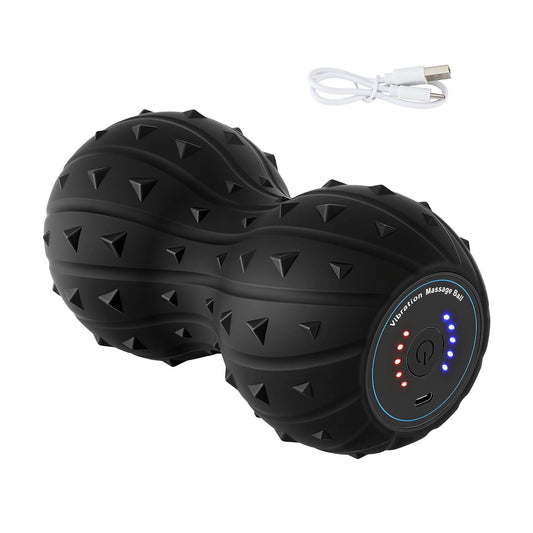 Everfit Electric Vibrating Peanut Massage Ball 5 Adjustable Levels High Power