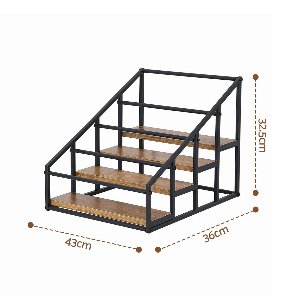 Artiss 4-Tier Countertop Wine Rack, 16 Bottles 3