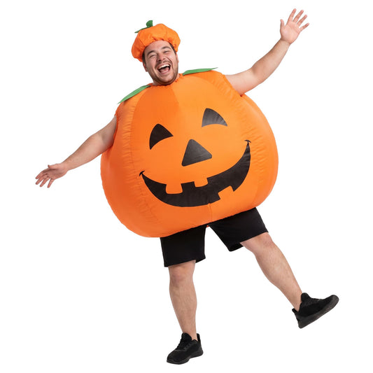 Inflatable Pumpkin Costume, Adult One Size