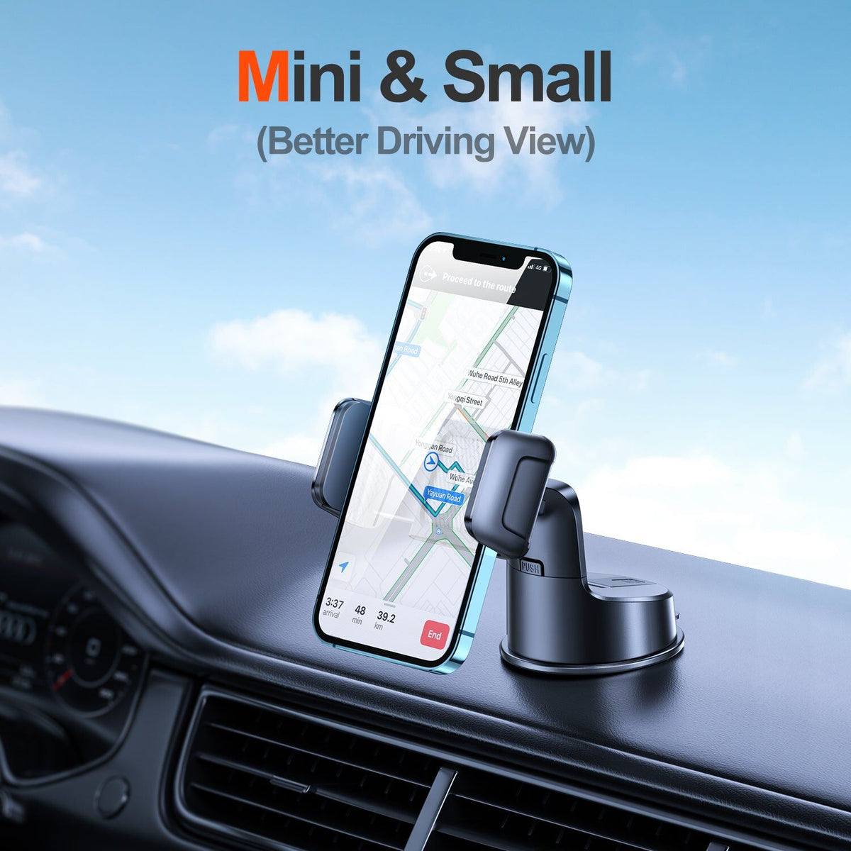 JoyRoom JR-ZS284 Car Mount Phone Holder (Wind / Dash)