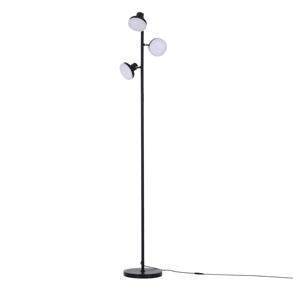 Artiss RGB Floor Lamp LED with 3 Swivel Lights Color Changing Remote Stepless