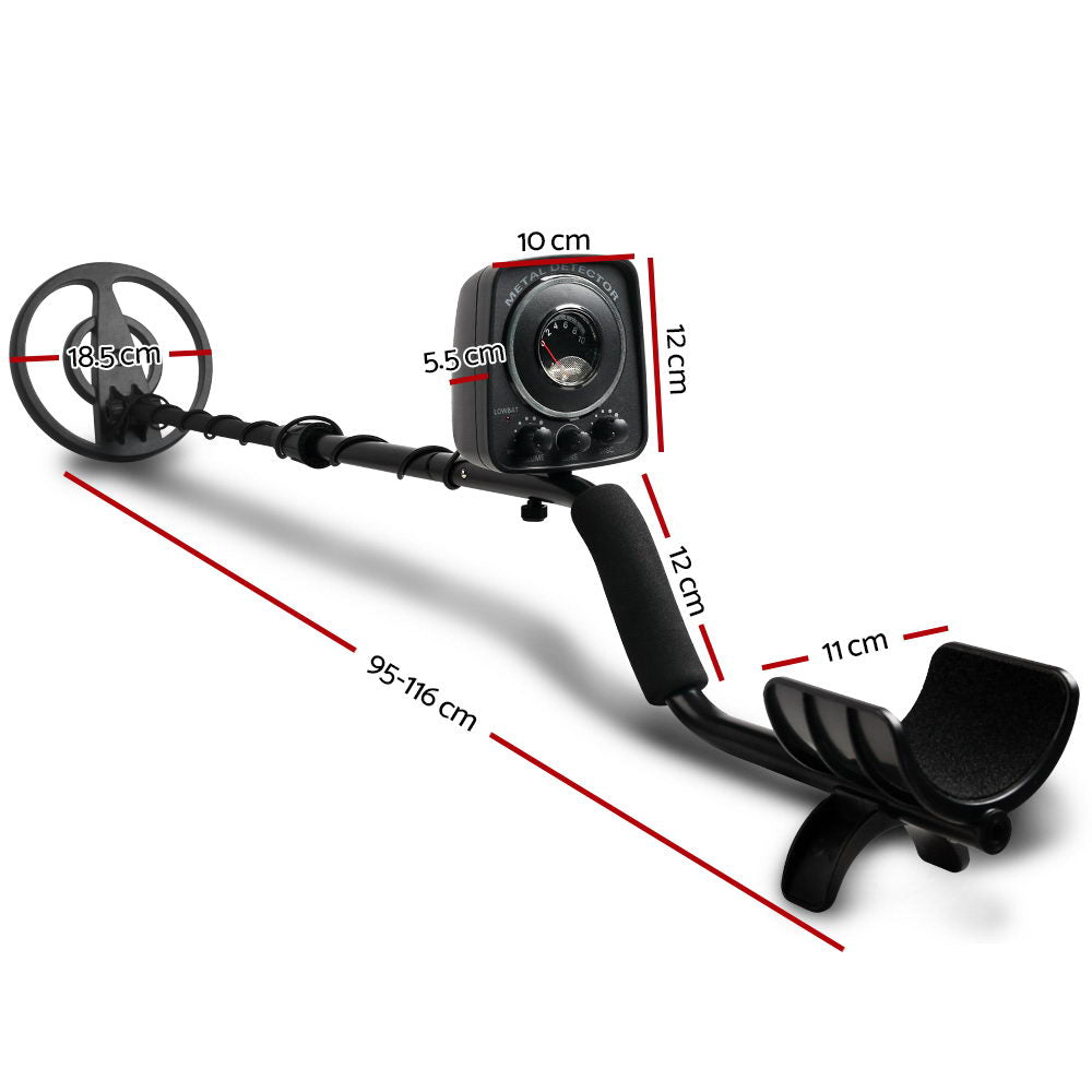 Weisshorn Metal Detector 160MM Deep Sensitive Water Resistant Treasure Hunter