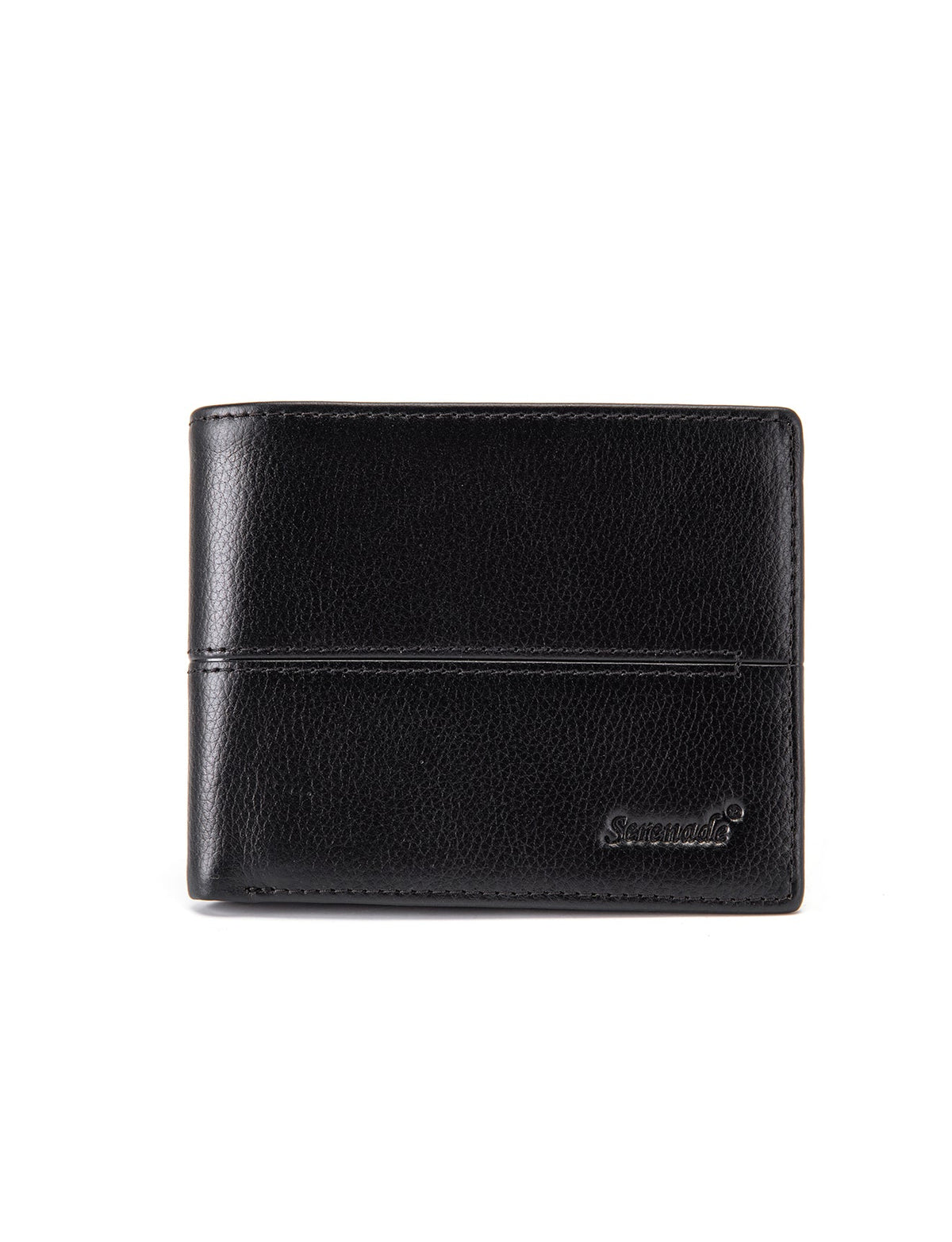 Caesar Men's Billfold Leather Wallet with RFID (MW1-101B)
