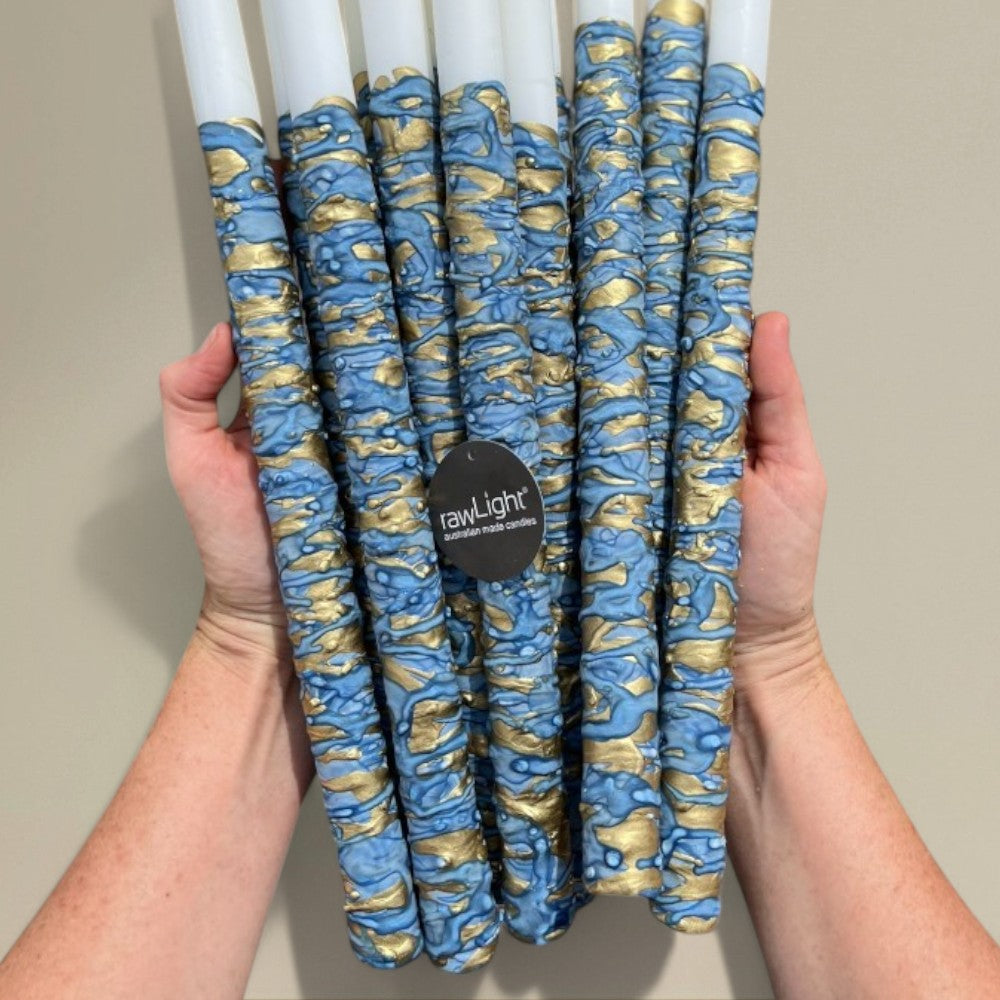 Dining candle 22x400mm J-style bundle of 3
